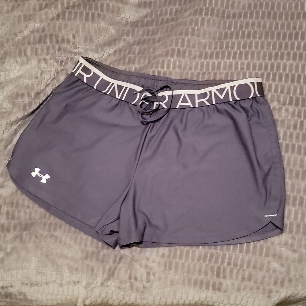 Under Armour Gray Athletic Shorts